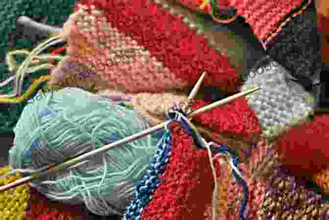 A Close Up Of Knitting Needles With Colorful Yarn, Symbolizing The Intricate And Beautiful Nature Of Knitting. Yarn Harlot: The Secret Life Of A Knitter