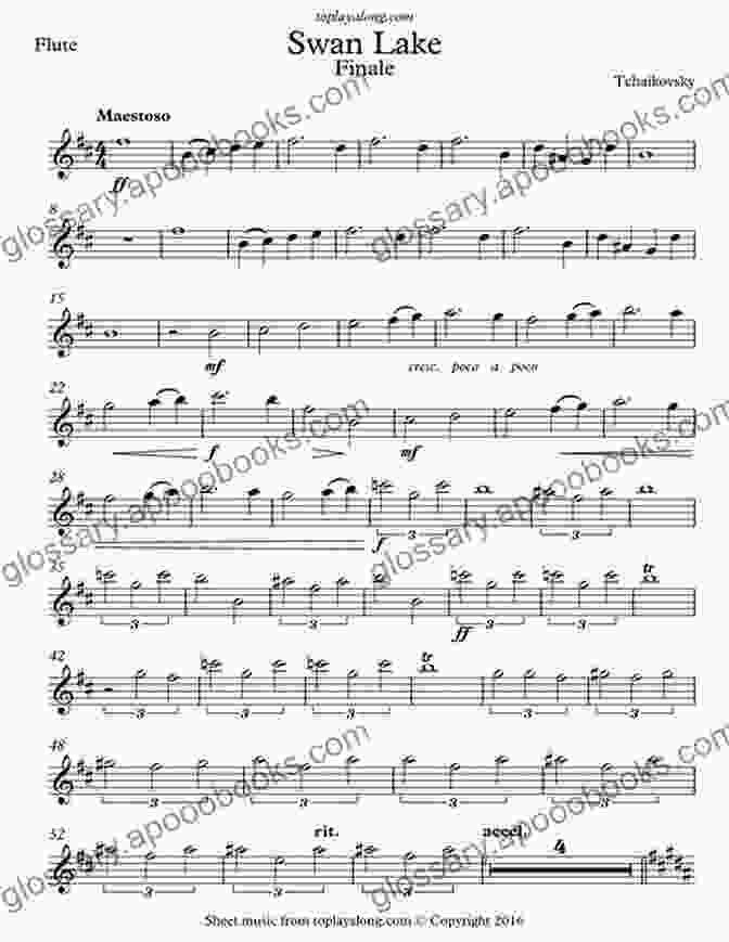 A Closeup Of A Flute Sheet Music Page, Showcasing The Intricate Notation And Musical Symbols. Classic Festival Solos C Flute Volume 1: C Flute Part