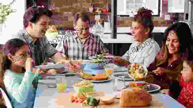 A Family Gathered Around A Dinner Table, Sharing Laughter And Conversation, With Various Food Items And Utensils On The Table. Food Waste: Home Consumption Material Culture And Everyday Life (Materializing Culture)