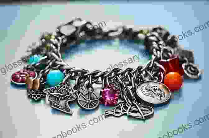 A Friendship Bracelet Adorned With A Personalized Charm And Gemstone. Ultimate Friendship Bracelets Ebook: Make 12 Easy Bracelets Step By Step (Downloadable Material Included)