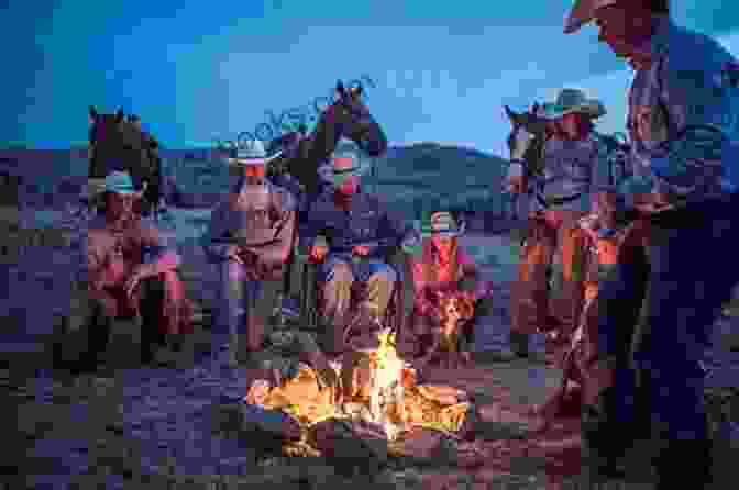 A Group Of Cowboys Gathered Around A Campfire, Listening To A Storyteller Parson Brothers: Red Dirt Black Boots : A Western Short Story