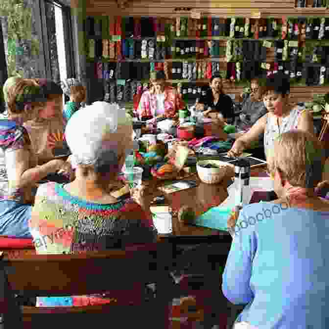 A Group Of Knitters Gathered Around A Table, Sharing Laughter And Sharing Their Passion For Knitting. Yarn Harlot: The Secret Life Of A Knitter