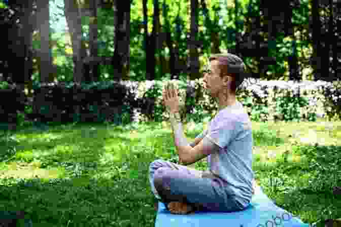 A Man Sitting In A Meditative Pose, His Eyes Closed And A Peaceful Expression On His Face. The Words I Never Said