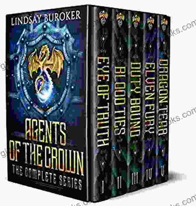 An Epic Fantasy Boxed Set Featuring A Collection Of Books With Intricate Covers Depicting Scenes Of Adventure, Magic, And Epic Battles. Godchosen: The Complete Series: An Epic Fantasy Boxed Set