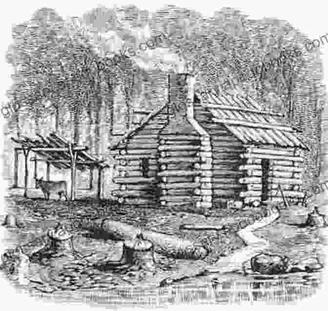 An Illustration Of A Settler Family Building A Log Cabin My Life As An Early Settler (Little World Social Studies)