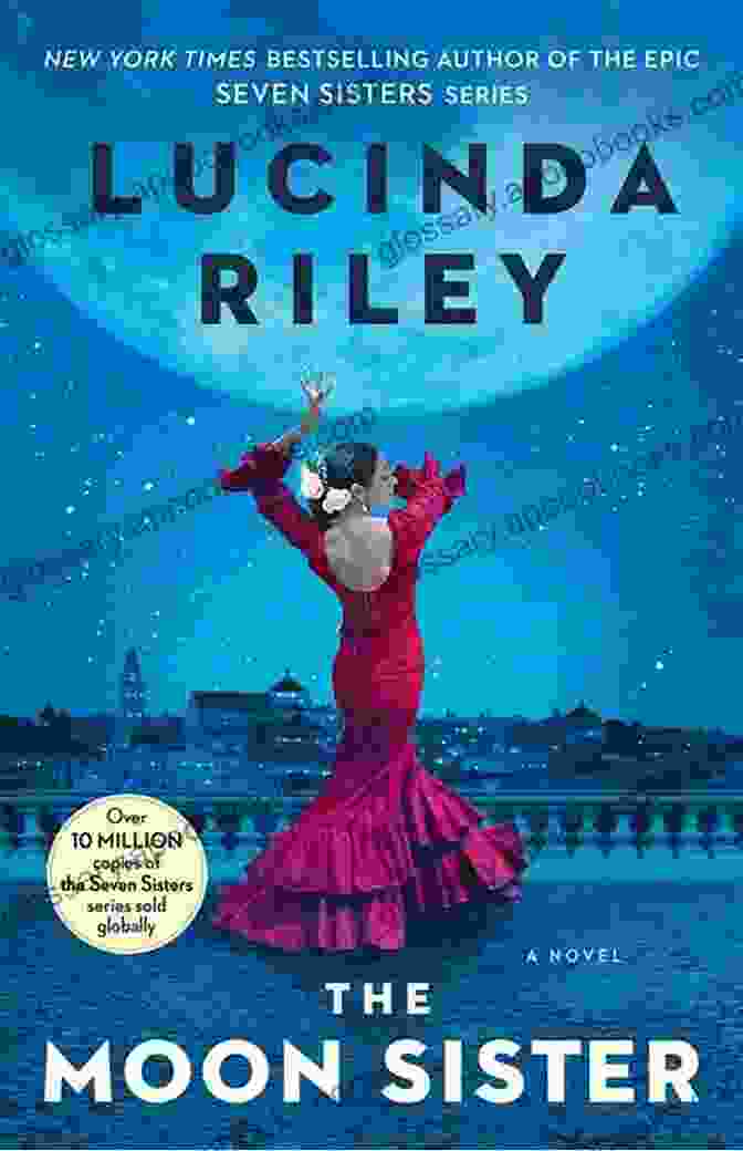 Celeste, The Moon Sister, Gazes Out At The Cosmos With An Enigmatic Expression. The Moon Sister: A Novel (The Seven Sisters 5)