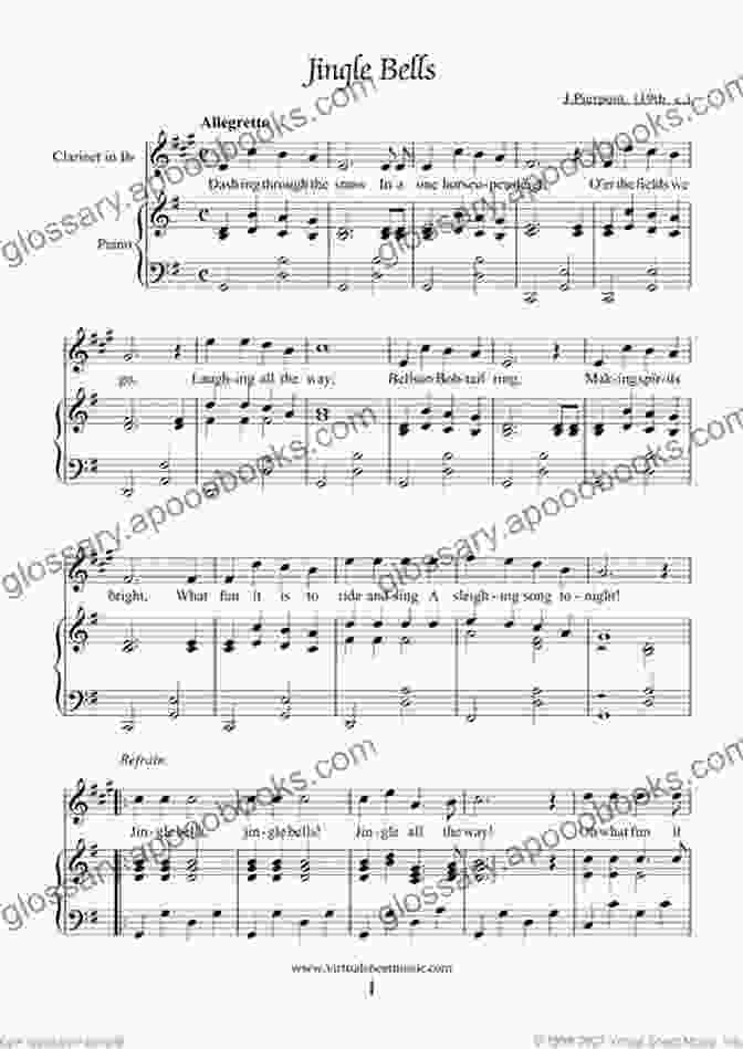 Christmas Carols For Clarinet With Piano Accompaniment Sheet Music Christmas Carols For Clarinet With Piano Accompaniment Sheet Music 3: 10 Easy Christmas Carols For Beginners