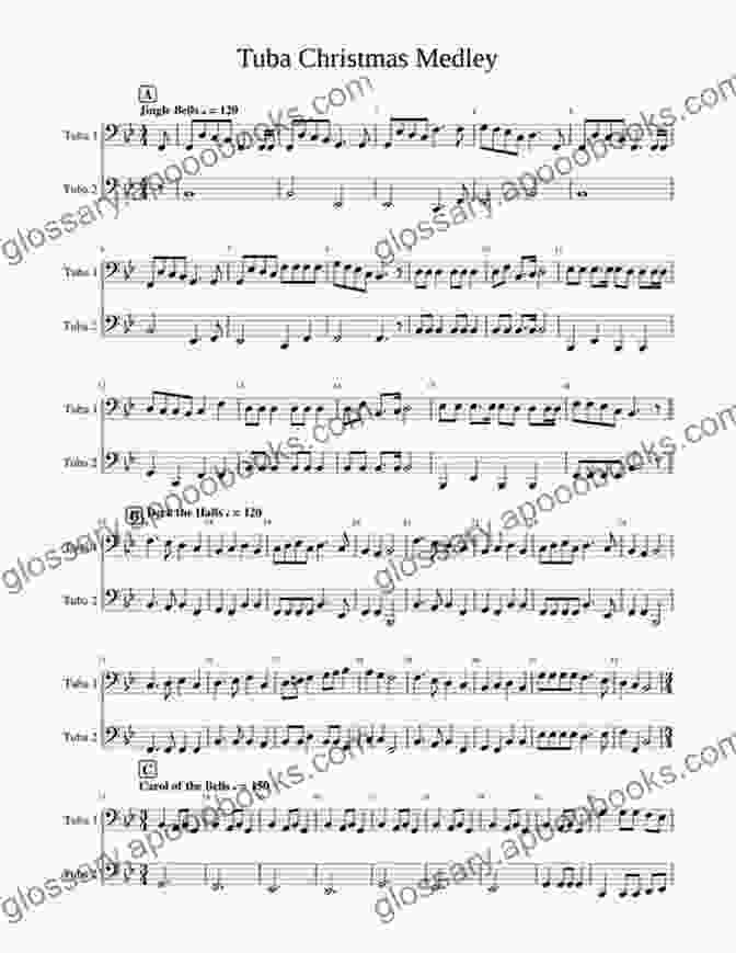 Christmas Carols For Tuba With Piano Accompaniment Sheet Music Christmas Carols For Tuba With Piano Accompaniment Sheet Music 2: 10 Easy Christmas Carols For Solo Tuba And Tuba/Piano Duets