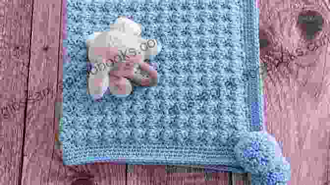 Cover Of Sweet Baby Items Crochet Tutorial Book, Featuring A Crocheted Baby Blanket, Booties, And Rattle Sweet Baby Items Crochet Tutorial Book: Lovely Items You Can Crochet For Babies