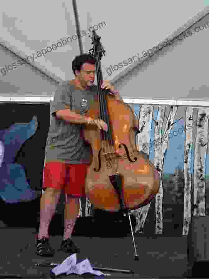 Double Bass Player Practicing A Solo With Determination And Focus String Festival Solos Volume 2: Double Bass Solo Levels 2 3