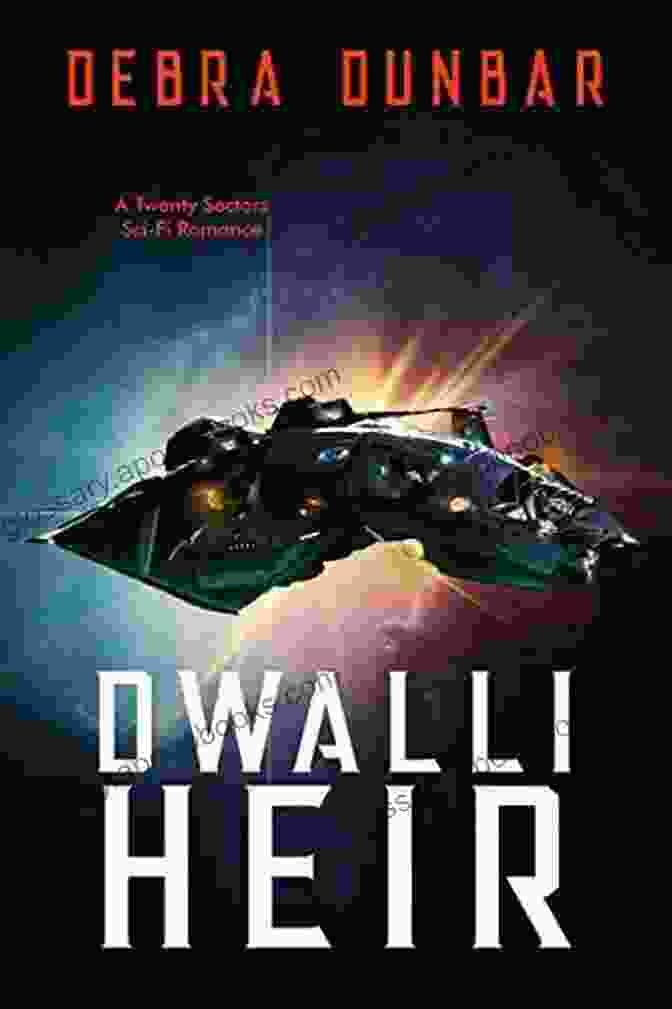 Dwalli Heir Twenty Sectors Book Cover Featuring Amara And Jax Standing Amidst A Futuristic Skyline Dwalli Heir: A Twenty Sectors Sci Fi Romance