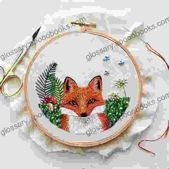 Embroidered Animal Pattern Be Creative: Gorgeous Embroidery Patterns By The House Of Handmade (Knitting Crocheting And Embroidery 5)