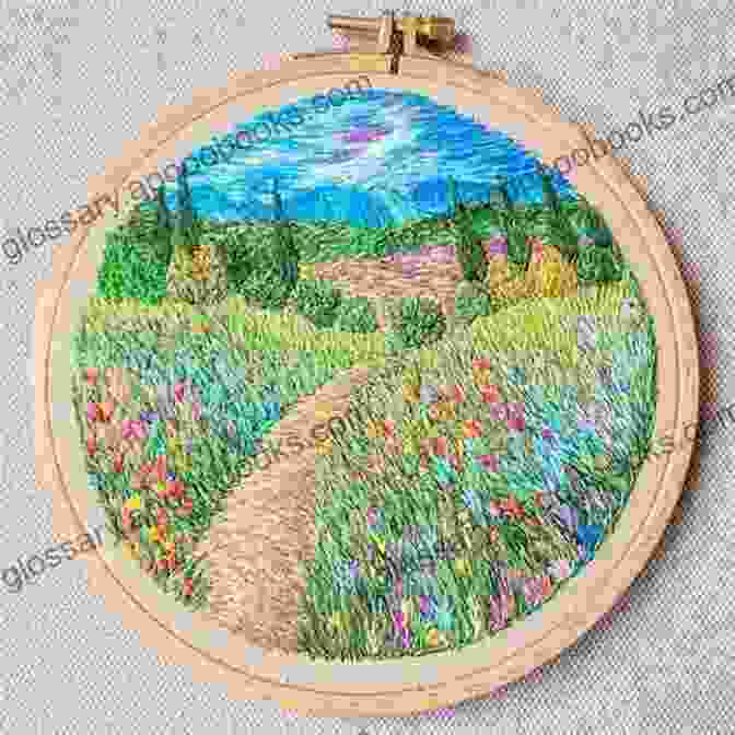 Embroidered Artwork Showcasing Vibrant Colors Playful Free Form Embroidery: Stitch Stories With Texture Pattern Color