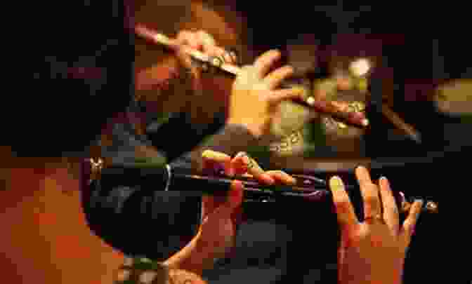 Irish Traditional Session Tunes Being Played On A Fiddle And A Flute 45 Irish Session Tunes: Irish Traditional Session Tunes With Music Notes Audio