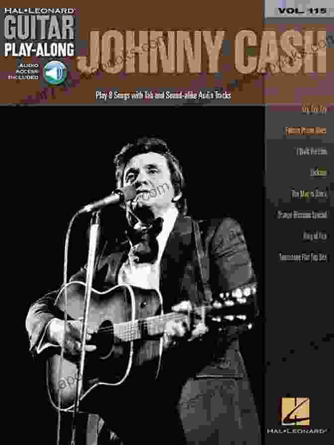 Johnny Cash Songbook Guitar Play Along Volume 115 Book Cover Johnny Cash Songbook: Guitar Play Along Volume 115