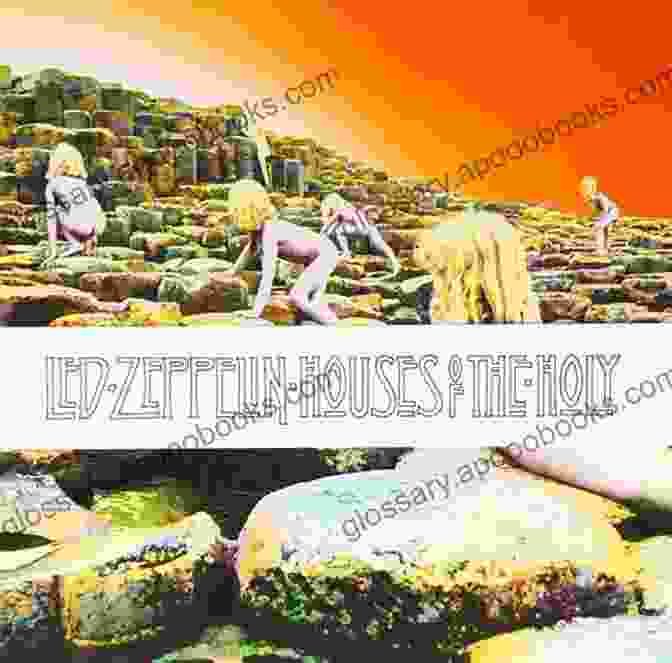 Led Zeppelin Houses Of The Holy Album Cover, Featuring A Young Boy Dressed In White Robes, Standing On A Desolate Hillside, Looking Out At The Horizon. Led Zeppelin Houses Of The Holy Platinum Album Edition: Drum Set Transcriptions: Drum Transcriptions (Alfred S Platinum Album Editions)