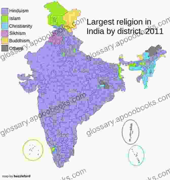 Map Showing The Religious Diversity In India The Pariah Problem: Caste Religion And The Social In Modern India (Cultures Of History)