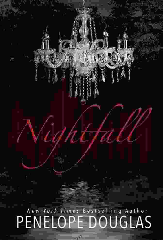 Nightfall: Devil's Night By Penelope Douglas Book Cover With Fallon And Damon Embracing In A Passionate Kiss, Surrounded By A Dark And Mysterious Setting. Nightfall (Devil S Night 5) Penelope Douglas