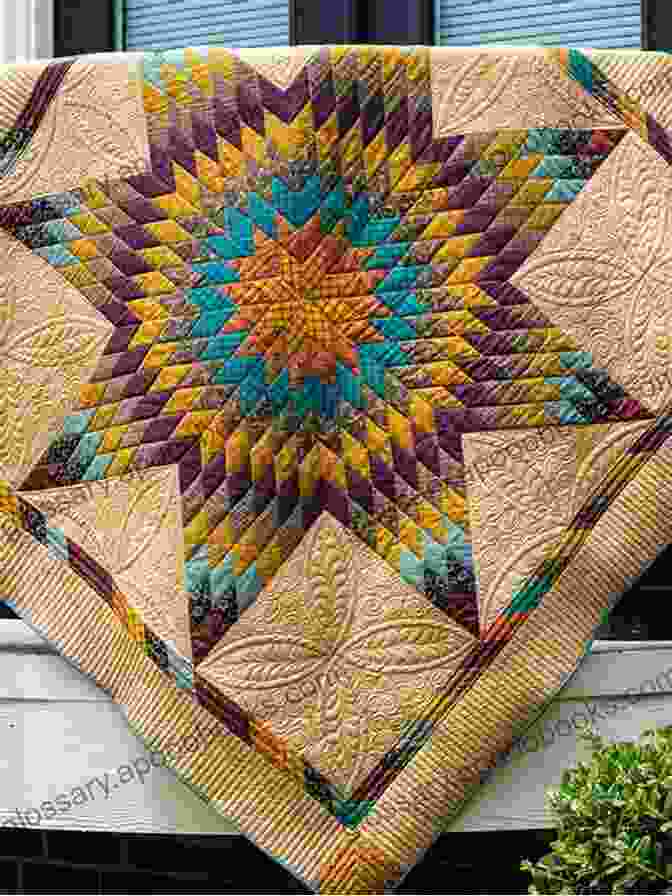 Stunning Quilt Featuring A Combination Of Quilting And Embroidery Techniques Cottage Style Charm: Simply Sweet Designs To Quilt And Embroider