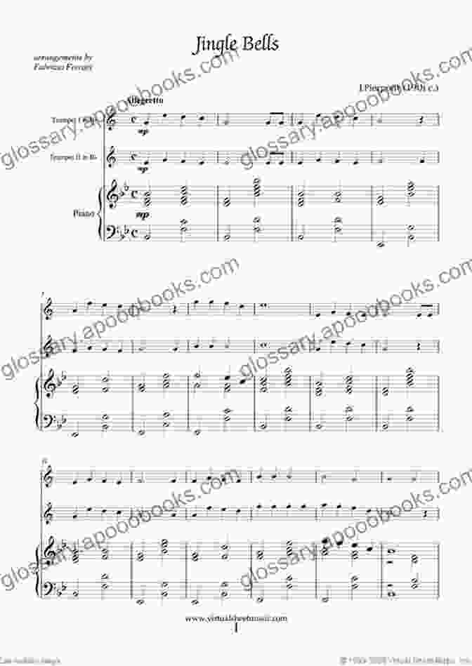 Trumpet And Piano Duet Playing Christmas Carols Christmas Carols For Trumpet With Piano Accompaniment Sheet Music 2: 10 Easy Christmas Carols For Solo Trumpet And Trumpet/Piano Duets