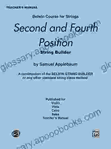 2nd And 4th Position String Builder Teacher S Manual (Belwin Course For Strings)