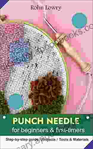 PUNCH NEEDLE for beginners first timers : Step by step guide / Projects / Tools Materials